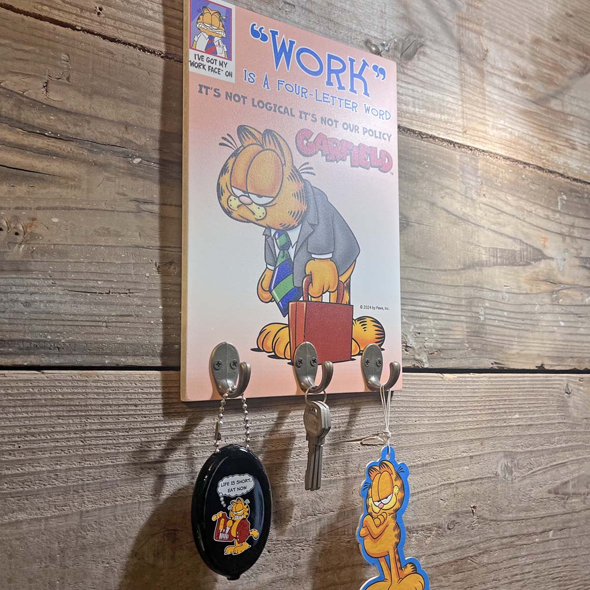 アメコミ万歳！】Comic Wooden Hook Board GARFIELD TMNT 他